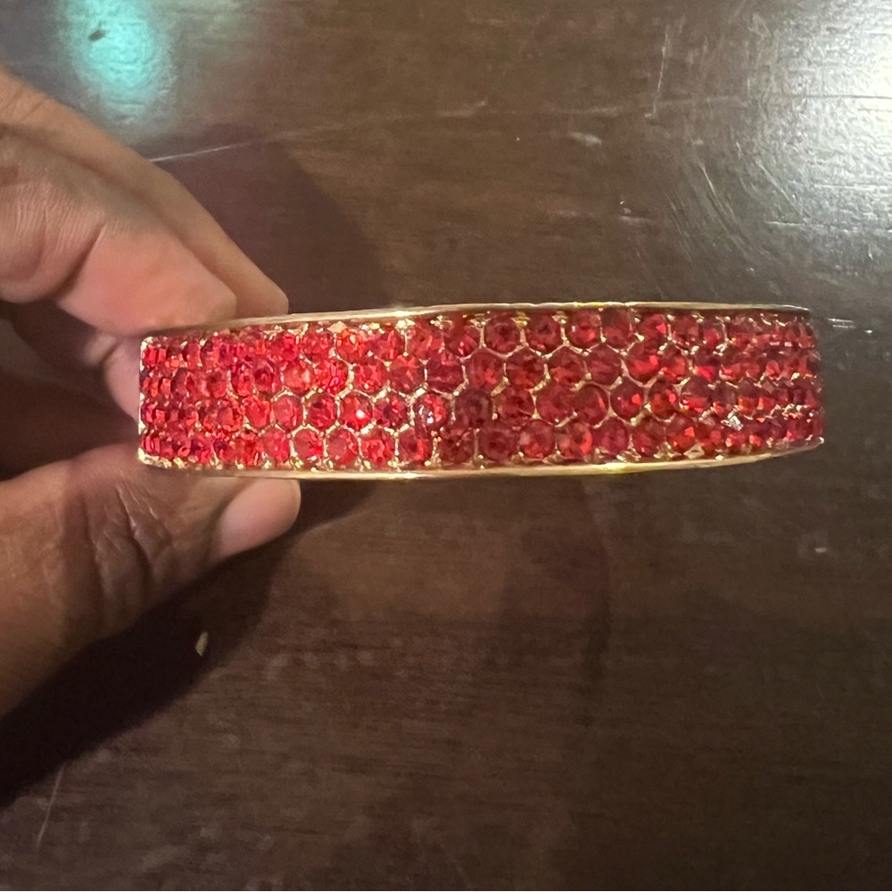 Beautiful Red & Gold Bracelet